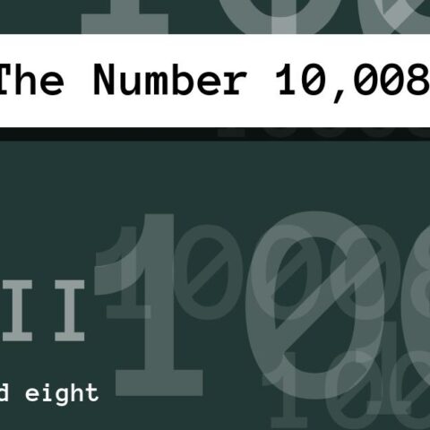 About The Number 10,008