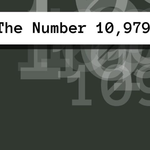 About The Number 10,979