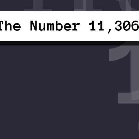 About The Number 11,306