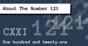 About The Number 121