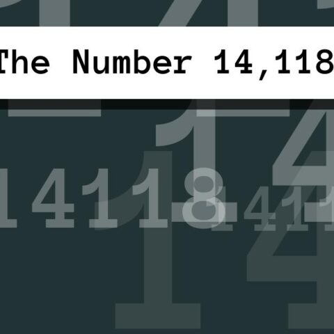 About The Number 14,118