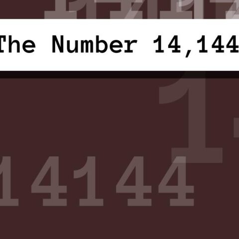 About The Number 14,144
