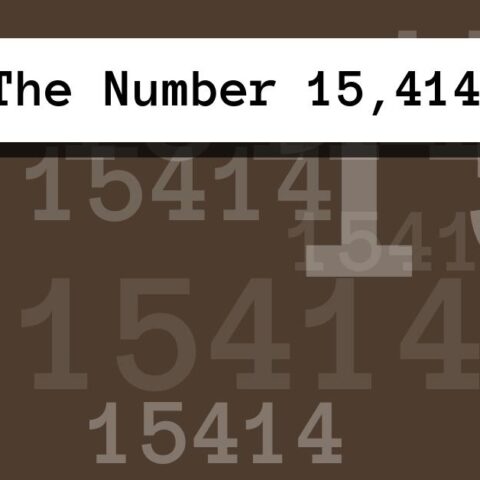 About The Number 15,414