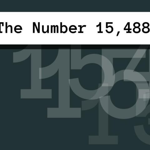 About The Number 15,488
