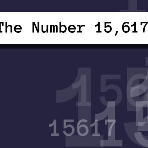 About The Number 15,617
