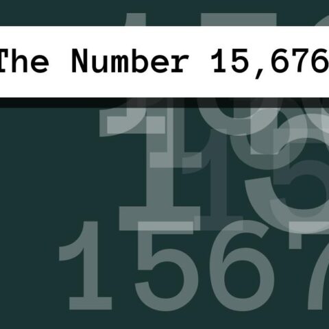 About The Number 15,676