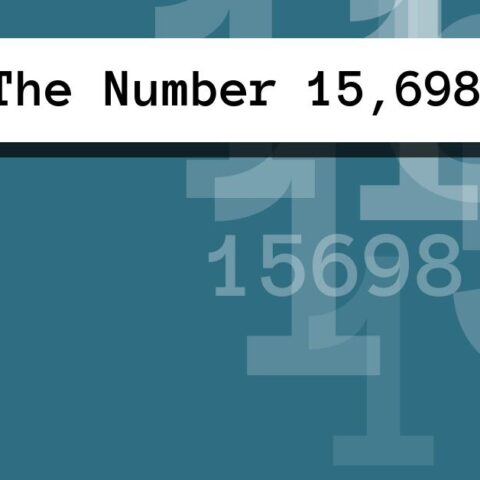 About The Number 15,698