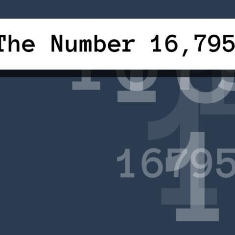 About The Number 16,795