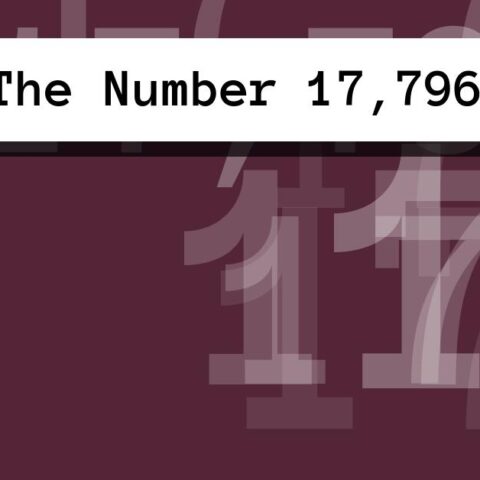 About The Number 17,796
