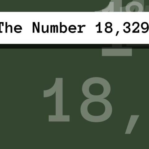 About The Number 18,329