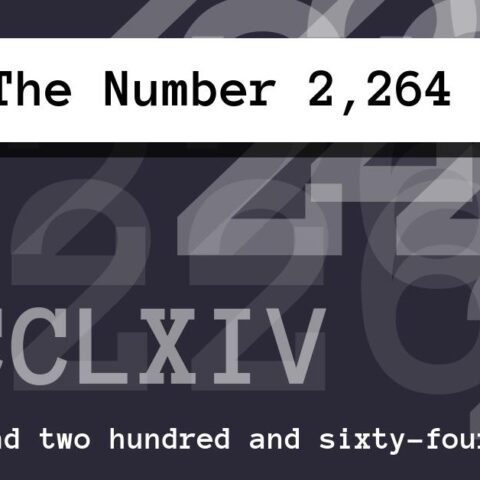 About The Number 2,264