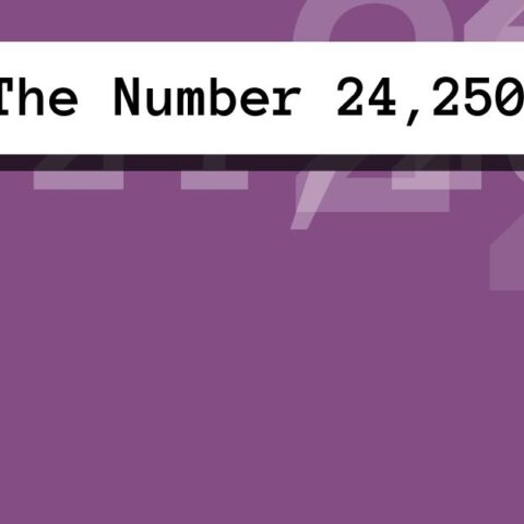 About The Number 24,250