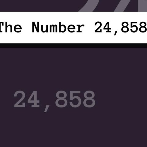 About The Number 24,858