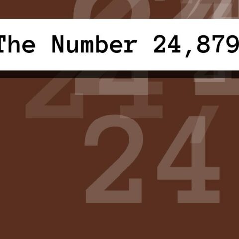 About The Number 24,879