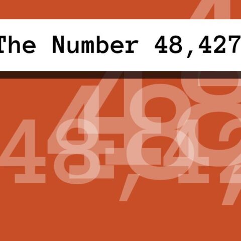 About The Number 48,427