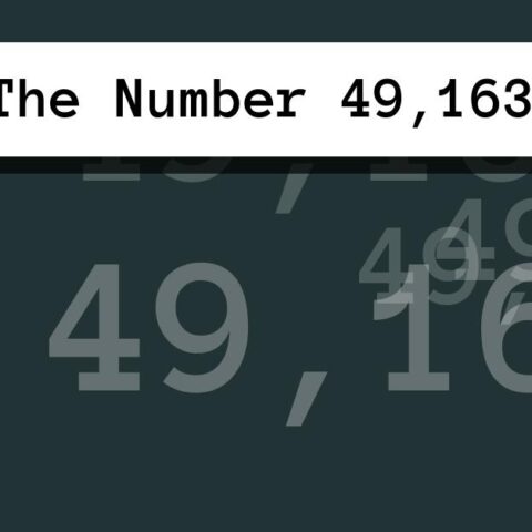 About The Number 49,163