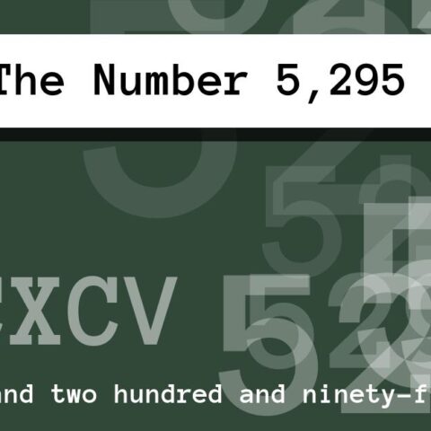 About The Number 5,295