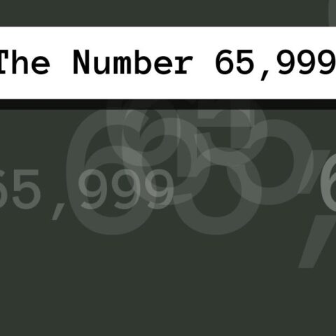 About The Number 65,999