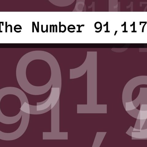 About The Number 91,117