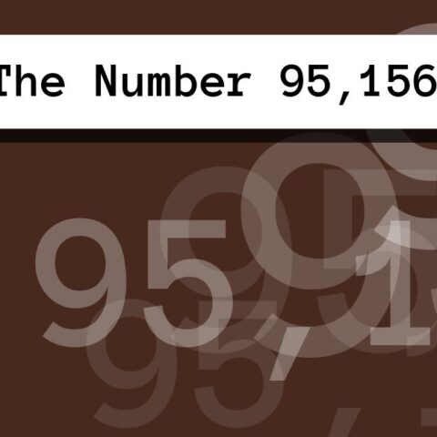 About The Number 95,156