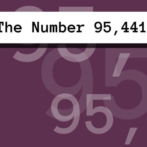 About The Number 95,441