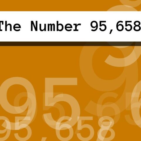 About The Number 95,658