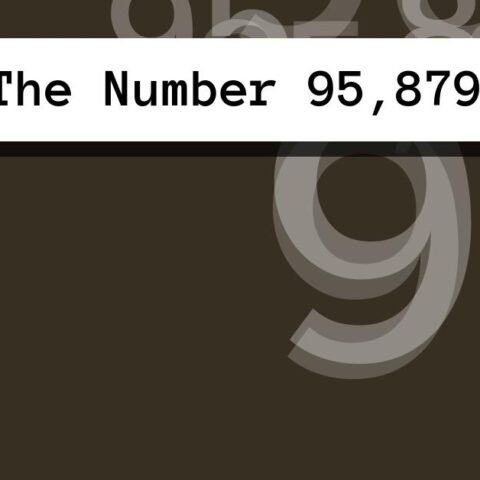 About The Number 95,879