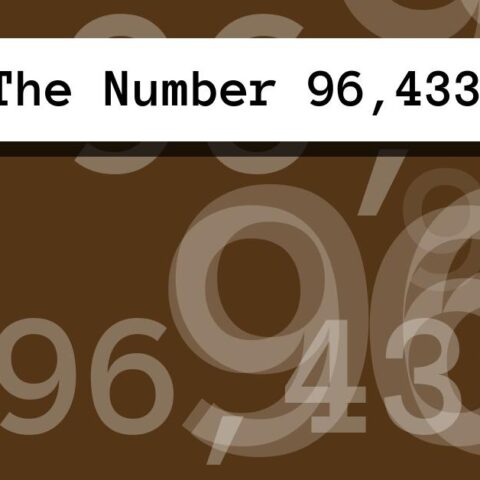 About The Number 96,433