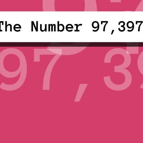 About The Number 97,397